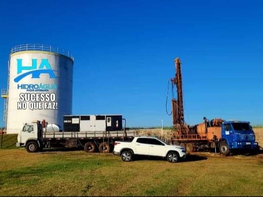 Estrutura HidroÁgua em operação