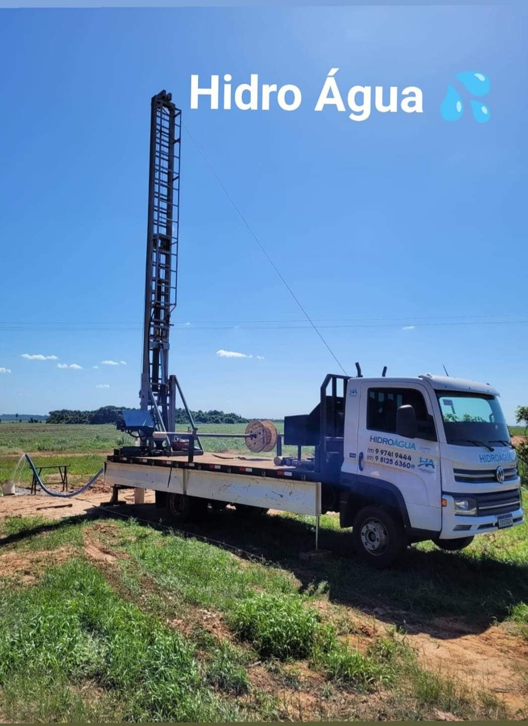 Equipamento HidroÁgua em campo
